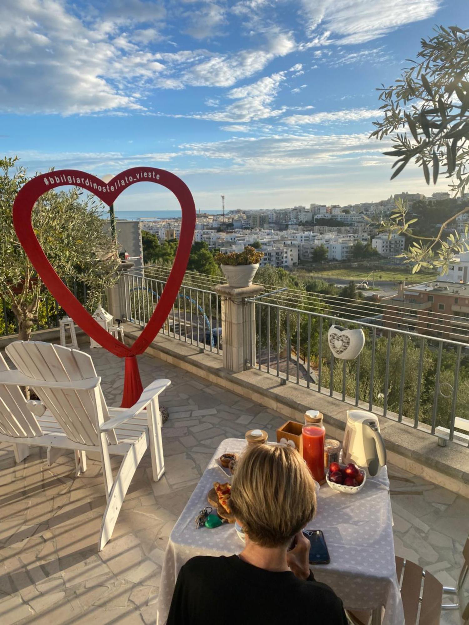 B&B Il Giardino Stellato Вьесте Экстерьер фото